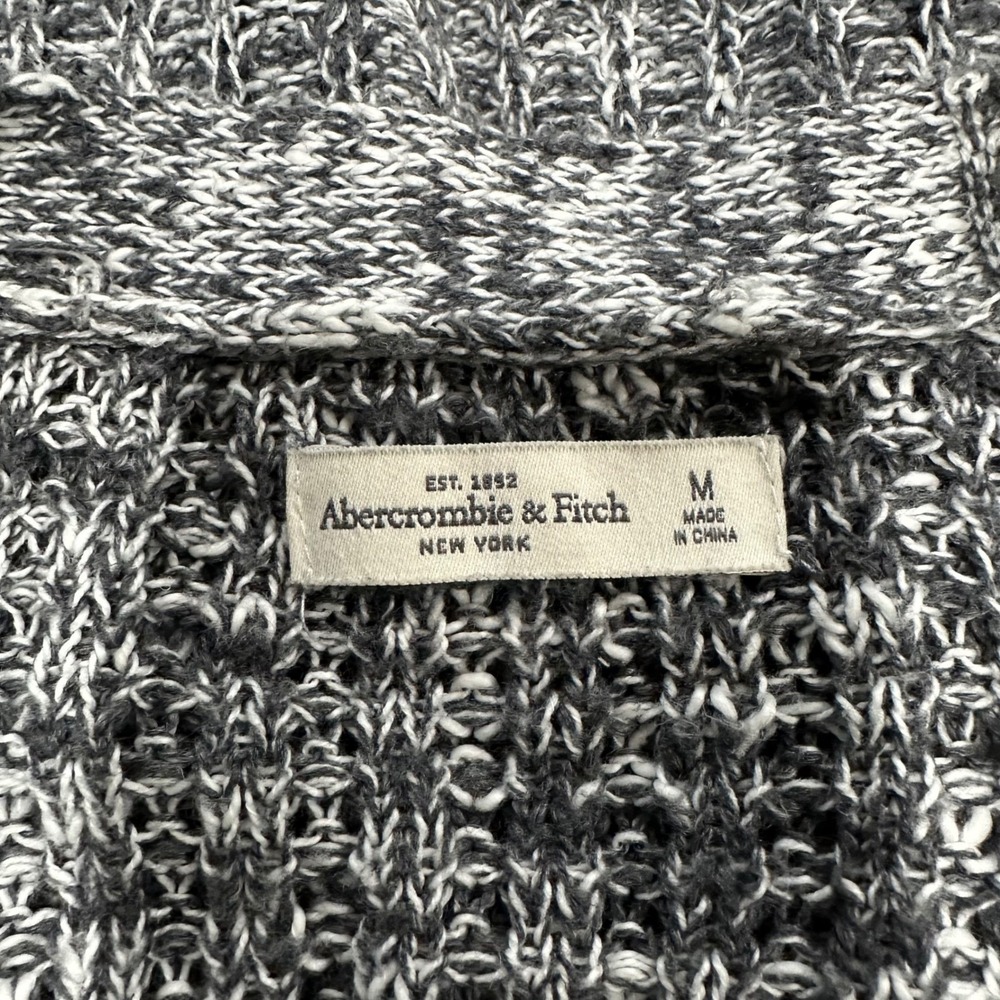 Abercrombie & Fitch Gray Marled Button-Up Cardigan - Picture 15 of 16